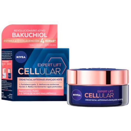 Creme Nivea Cellular Expert Lift Noite 50g Creme Nivea Cellular Expert Lift Noite 50g