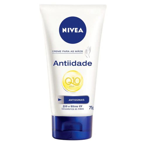 Creme para as mãos Nivea Q10 Plus Antiidade - 75g Creme para as mãos Nivea Q10 Plus Antiidade - 75g