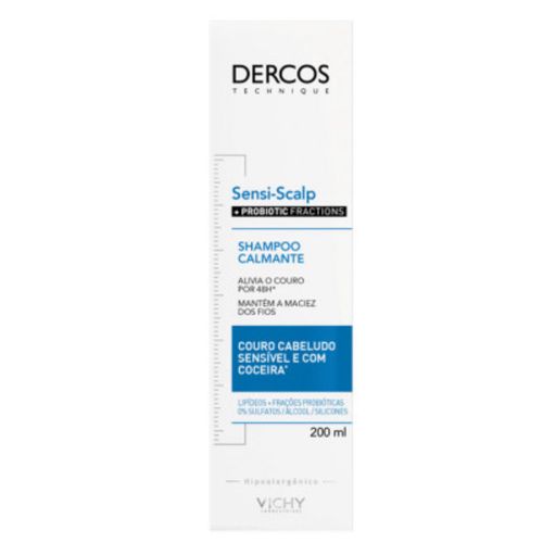 Dercos Shampoo Sensi Scalp Vichy 200ml Dercos Shampoo Sensi Scalp Vichy 200ml