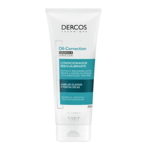 Dercos Condicionador Reequilibrante Oil Correction Vichy 200ml