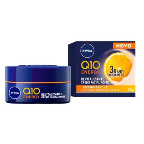 Creme Facial Nivea Antissinais Q10 Noite 50g