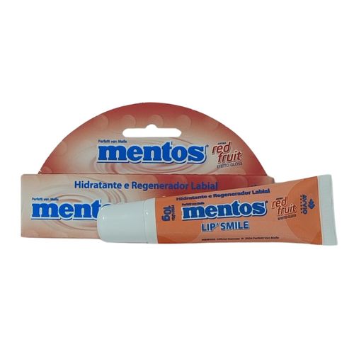 Hidratante e Regenerador Labial Mentos Lip' Smile - Aroma Red Fruit - 10g