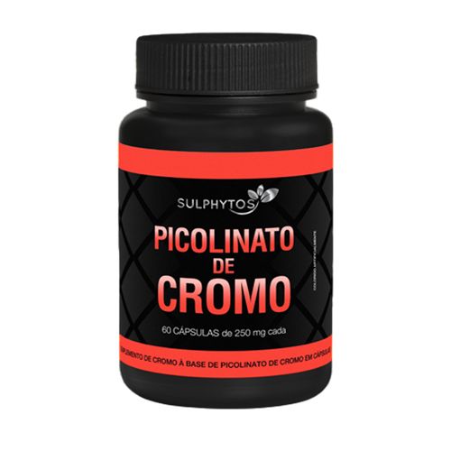 Picolinato de Cromo 60 Caps - Sulphytos