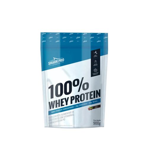 100% Whey Protein Pouch 900g Avela - Sharkpro Suplementos