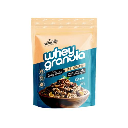 Whey Granola 300g  Natural - Sharkpro Suplementos
