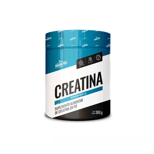Creatina Monohidratada 300g - Sabor Natural - Sharkpro Suplementos