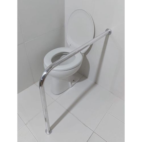 Barra Apoio P/ Vaso Sanitário 80x80 Corrimão Em L