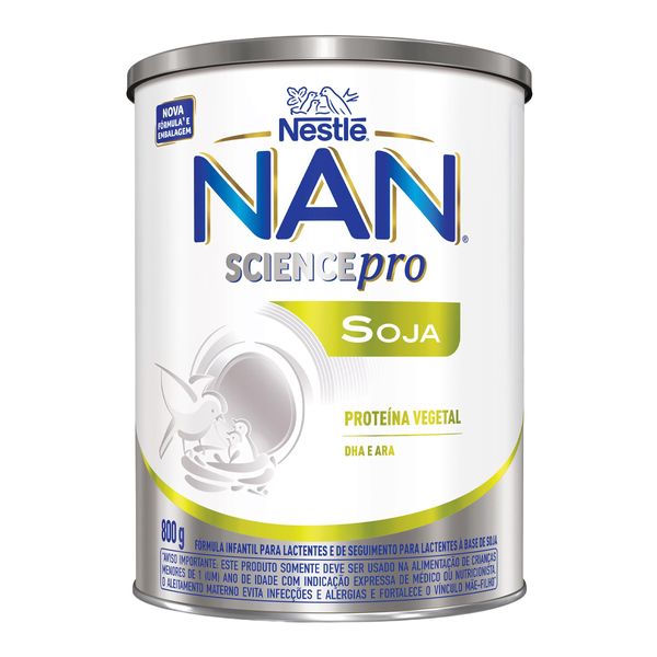 Fórmula Infantil para Lactentes Nan Science Pro Soja Lata 800g