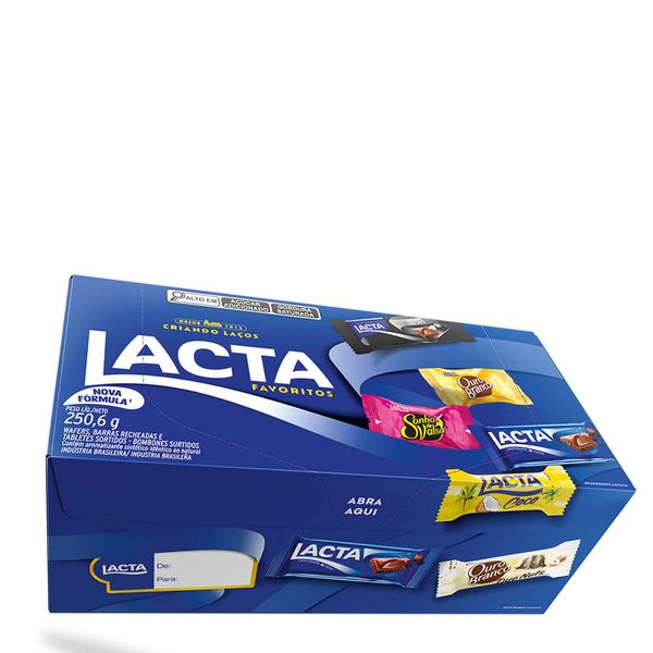 Chocolate Lacta Caixa De Variedades Favoritos 250g