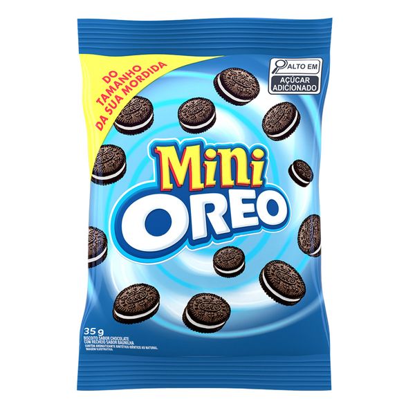 Biscoito Recheado Mini Oreo original 35g