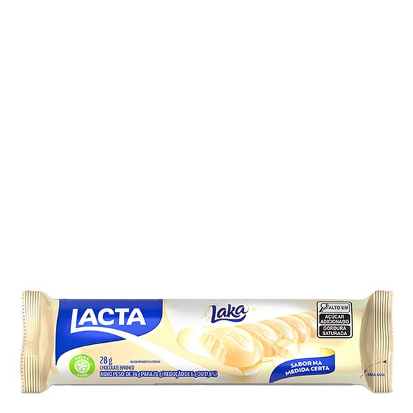 Chocolate Branco Lacta 28g