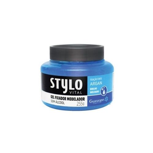Gel Fixador Stylo 255g Azul