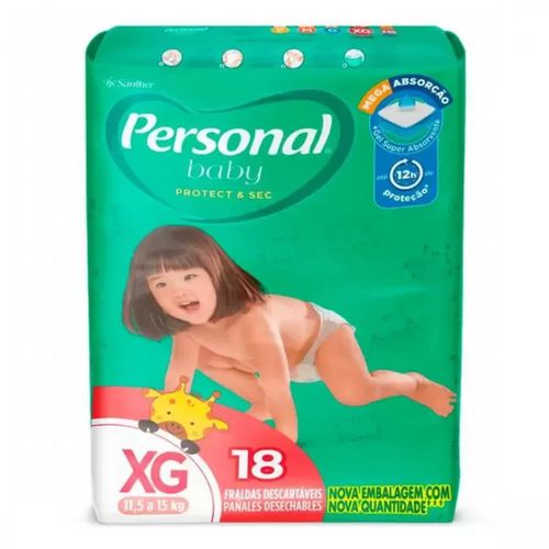 Fralda Personal Baby Protect Sec XG 18 Unidades Fralda Personal Baby Protect Sec XG 18 Unidades