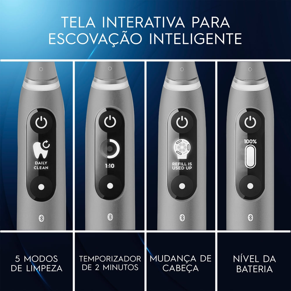 Escova de dentes elétrica Oral-B iO Series 6 iO6 1 Unidade