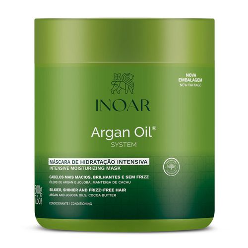 Máscara de Hidratação Argan Inoar 500g