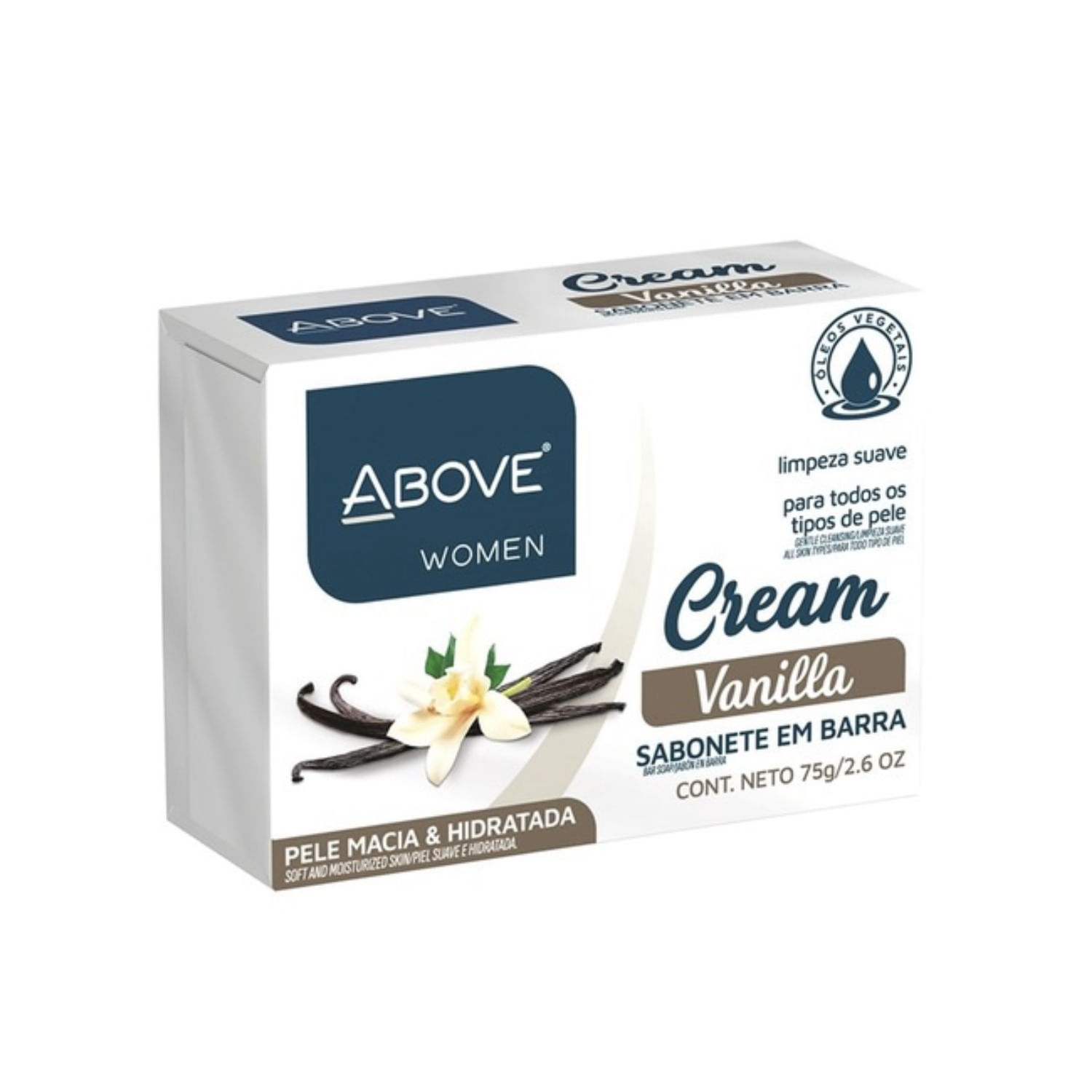 Sabonete Above 75g Cream Vanilla