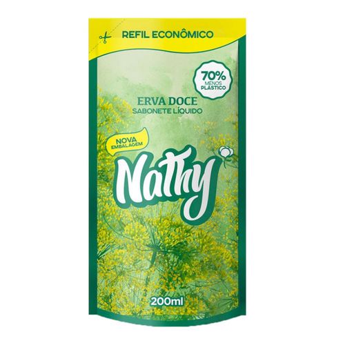 Sabonete Liquido Nathy 200ml Erva Doce