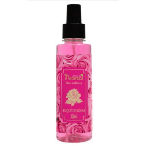 Colônia Seivas Da Natureza 200ml Buque De Rosas