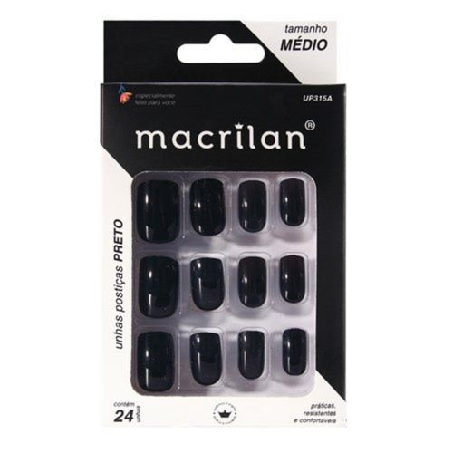 Unhas Macrilan Up315A Preto Unhas Macrilan Up315A Preto