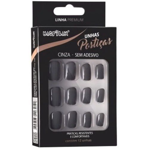 Unhas Macrilan UP212A Cinza