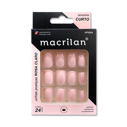 Unhas Macrilan Up202A Rosa Claro