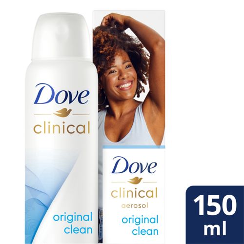 Kit c/9 Unidades de Desodorante Dove Aero Clinical Original Woman