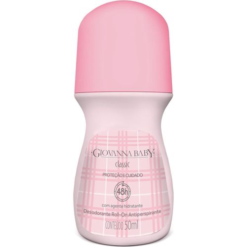 Kit c/9 Unidades de Desodorante Giovanna Baby Rollon Classic 50ml Kit c/9 Unidades de Desodorante Giovanna Baby Rollon Classic 50ml