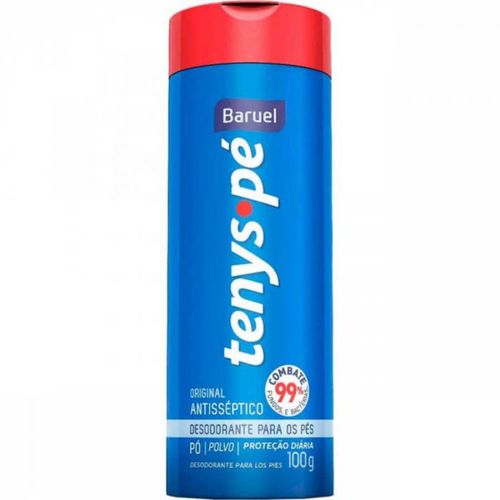 Kit c/9 Unidades de Desodorante Para Pés Tenys Pé Original 100g Kit c/9 Unidades de Desodorante Para Pés Tenys Pé Original 100g