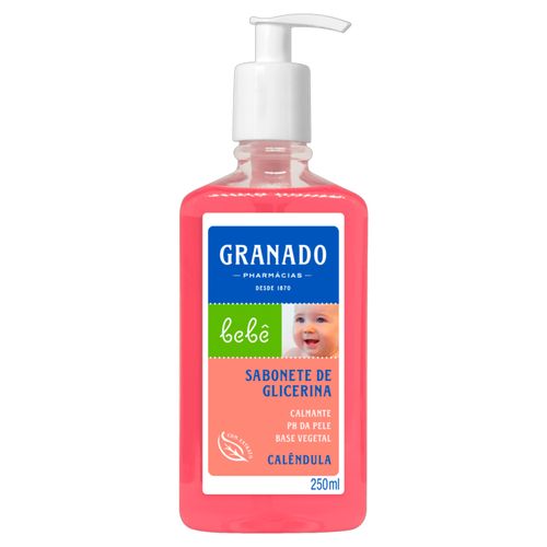 Kit c/9 Sabonete Liquido Infantil Granado Bebê 250ml Calendula Kit c/9 Sabonete Liquido Infantil Granado Bebê 250ml Calendula