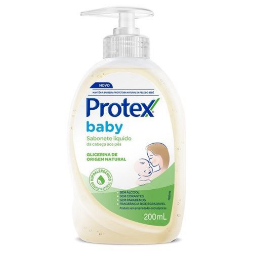 Kit c/9 Sabonete Líquido Protex Baby Glicerinado 200ml Kit c/9 Sabonete Líquido Protex Baby Glicerinado 200ml
