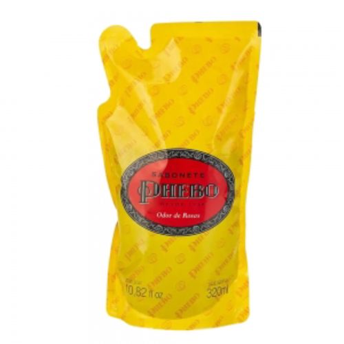 Kit c/9 Sabonete Liquido Phebo 320ml Refil Odor De Rosas Kit c/9 Sabonete Liquido Phebo 320ml Refil Odor De Rosas