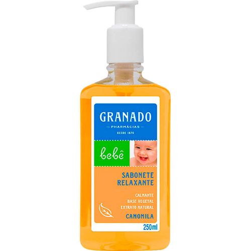 Kit c/9 Sabonete Líquido Infantil Granado Bebê 250ml Camomila Kit c/9 Sabonete Líquido Infantil Granado Bebê 250ml Camomila