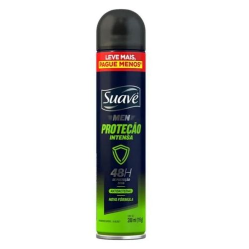Kit c/4 Unidades de Desodorante Suave Aero Men Proteção Intensa 200ml