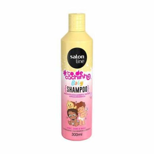 Kit c/4 Shampoo Salon Line #Todecachinho Baby 300ml