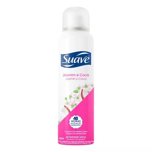 Kit c/2 Unidades de Desodorante Suave Aero Jasmim/Coco 150ml