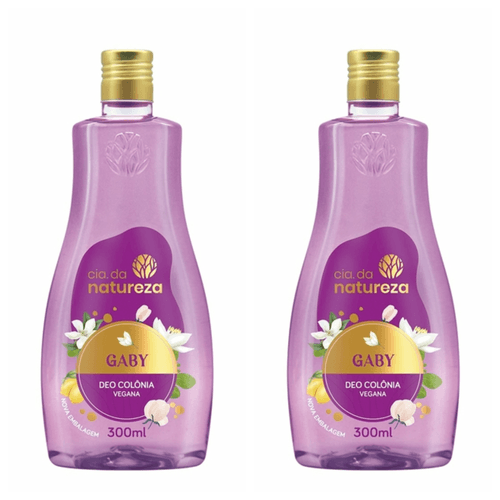 Kit c/2 Unidades de Betulla Cia Desodorante Colônia Gaby 300ml Kit c/2 Unidades de Betulla Cia Desodorante Colônia Gaby 300ml