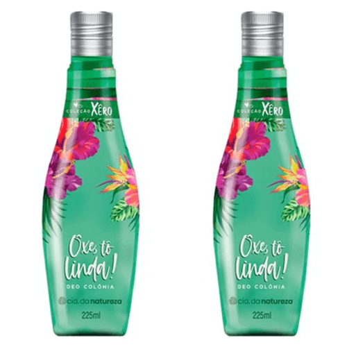 Kit c/2 Unidades de Desodorante Colônia Ôxe Tô Linda 225ml Kit c/2 Unidades de Desodorante Colônia Ôxe Tô Linda 225ml