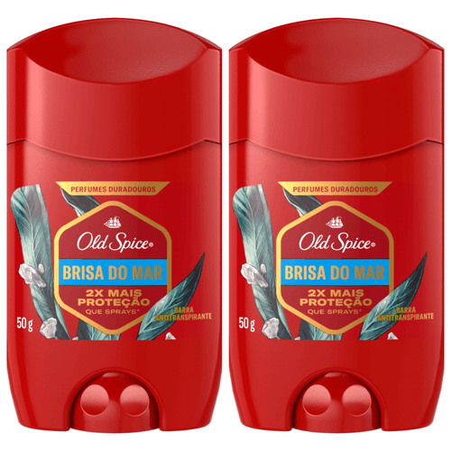 Kit c/2 Unidades de Desodorante Cleargel Old Spice Mar Profundo Gillette Simples 50g Kit c/2 Unidades de Desodorante Cleargel Old Spice Mar Profundo Gillette Simples 50g