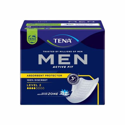 Kit c/2 Absorvente Tena Men Level 2 c/10 Unidades