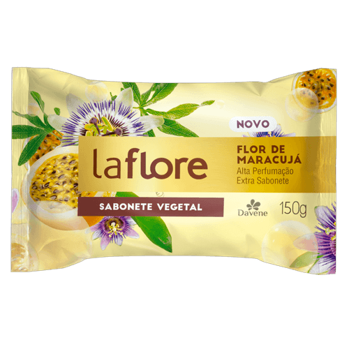 Kit c/16 Davene Sabonete Laflore Maracujá 150g
