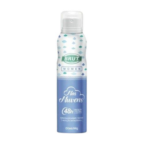 Kit c/4 Unidades de Desodorante Aerosol Brut 150ml Feminino Nas Nuvens