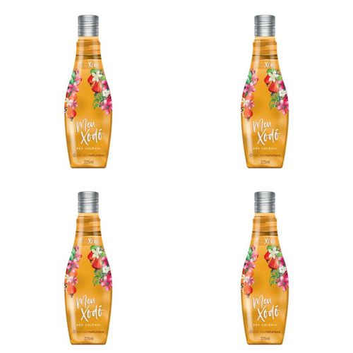 Kit c/4 Unidades de Desodorante Colônia Meu Xodó 225ml