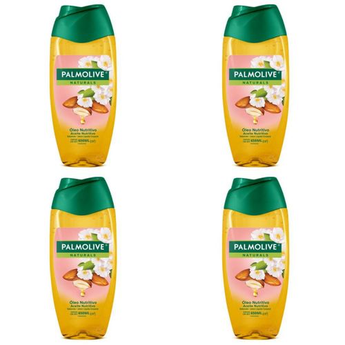 Kit c/4 Sabonetes Líquido Palmolive Naturals Camelia 650ml