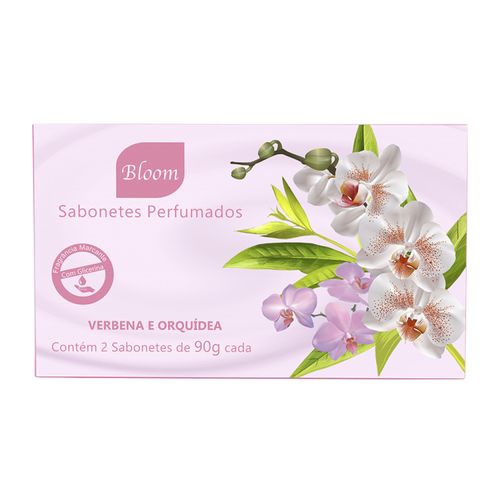 Kit c/4 Sabonete Bloom 90g Estojo c/ 2 Unidades Verbena & Orquidea Kit c/4 Sabonete Bloom 90g Estojo c/ 2 Unidades Verbena & Orquidea