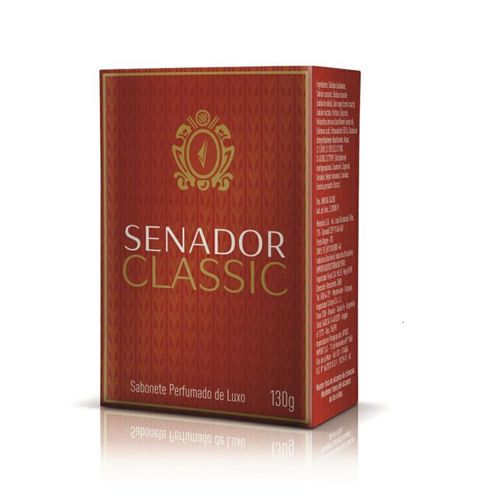 Kit c/2 Sabonete Senador 130g Classic Kit c/2 Sabonete Senador 130g Classic