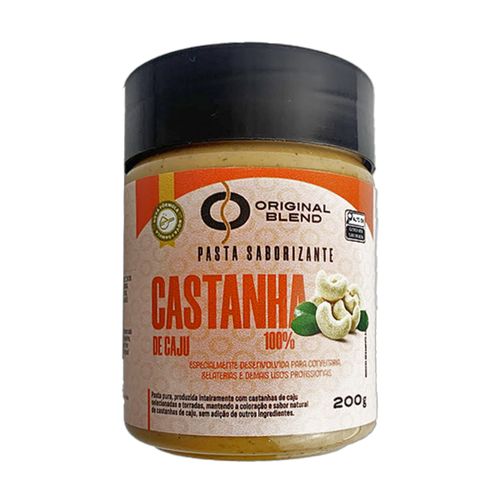 Pasta de Castanha de Caju Vegana Original Blend 200g Pasta de Castanha de Caju Vegana Original Blend 200g