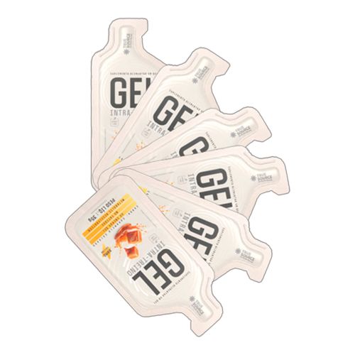 Kit 6X: Gel Intra Treino Caramelo Salgado + Cafeína True Source 35g