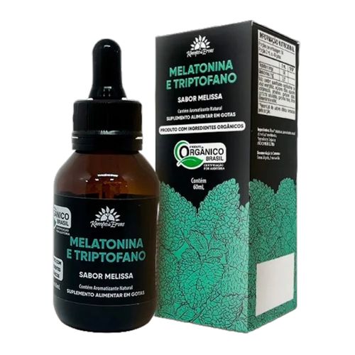 Melatonina e Triptofano Líquido Orgânico Kampo de Ervas 60ml