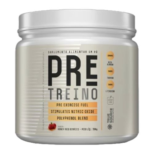 Pré Treino Honey Red Berries True Source 390g Pré Treino Honey Red Berries True Source 390g