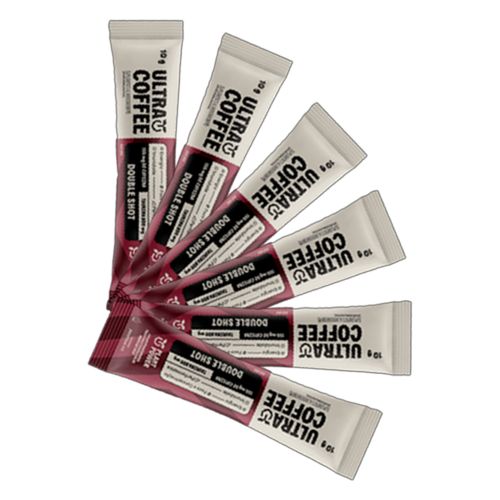 Kit 6X: Ultracoffee Double Shot Vegano Sachê 10g